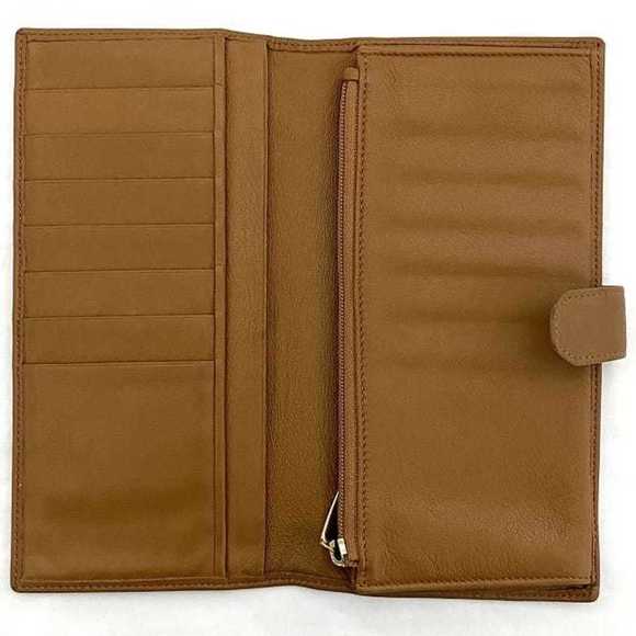 Loewe folio long wallet camel brown anagram nappa leather LOEWE ladies - Picture 7 of 10